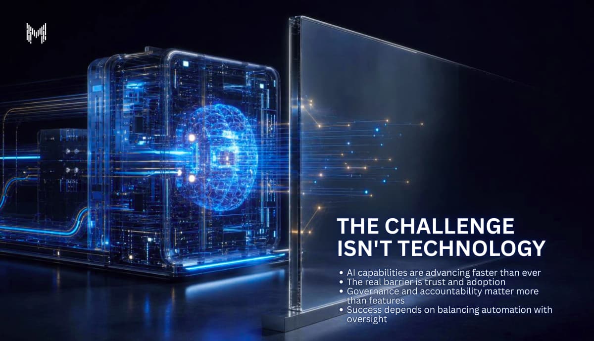 Tue Challenge Isn’t Technology — It’s Trust
