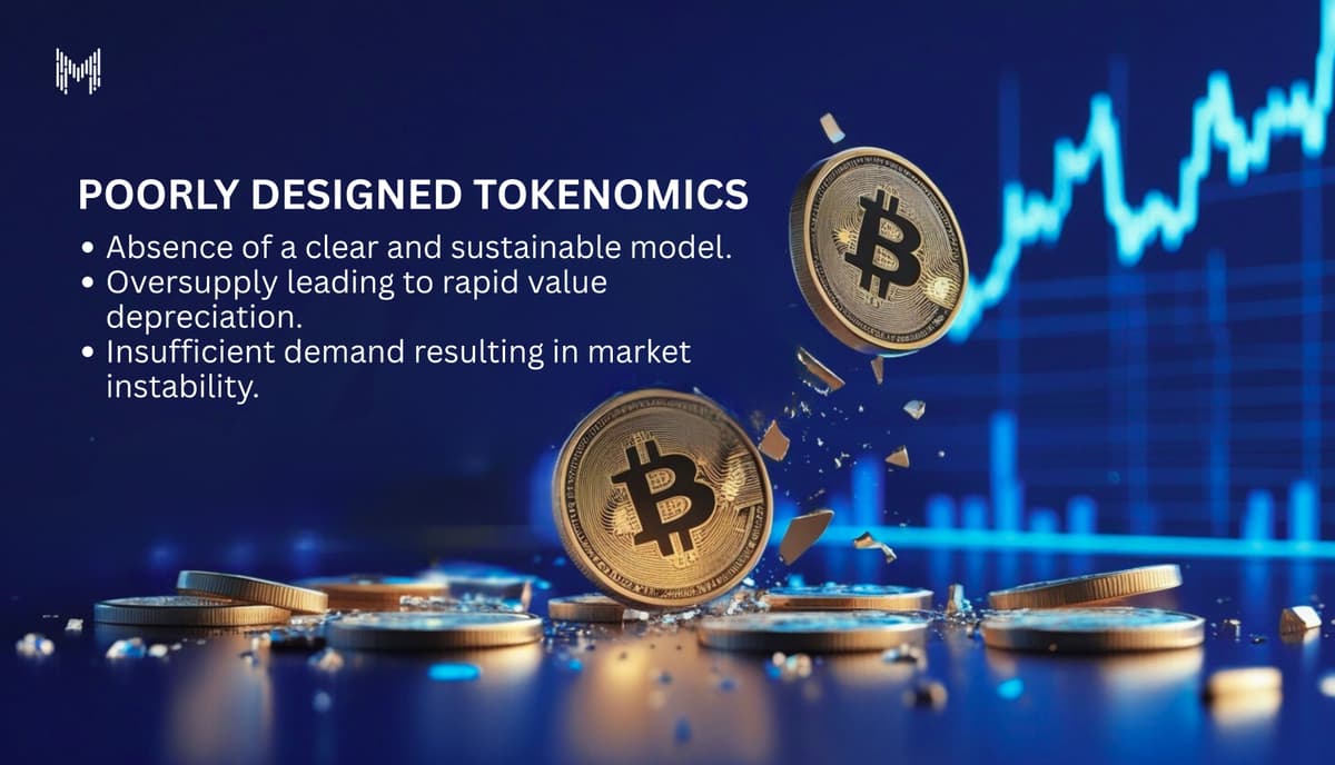 poorly designed tokenomics